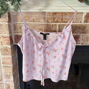 Forever 21 Lavender Floral Camisole